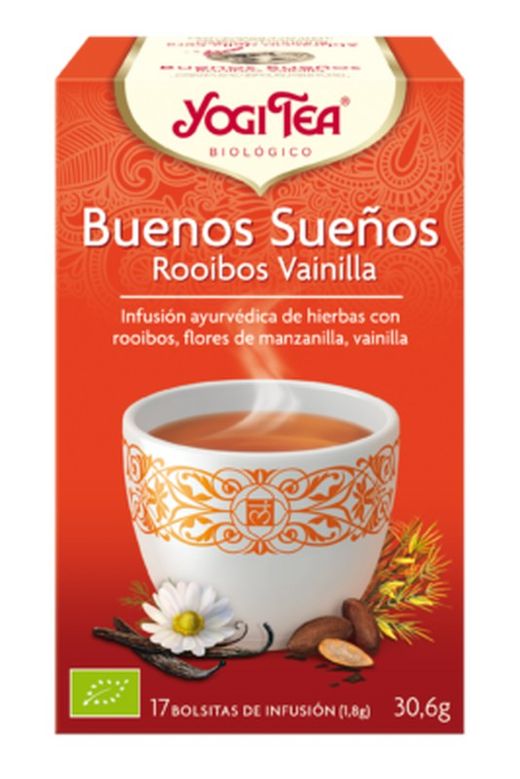 Yogi Tea Buenos Sueños Rooibos Vainilla