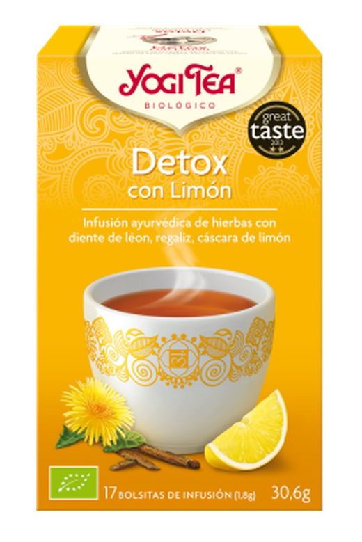 Yogi Tea Detox con Limón