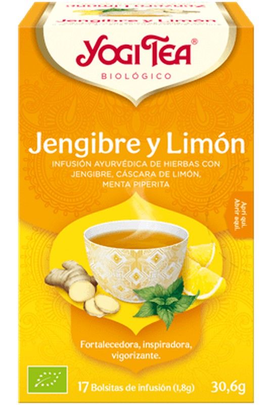 Yogi Tea Jengibre y Limón