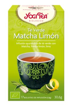 Yogi Tea Té Verde Matcha Limón